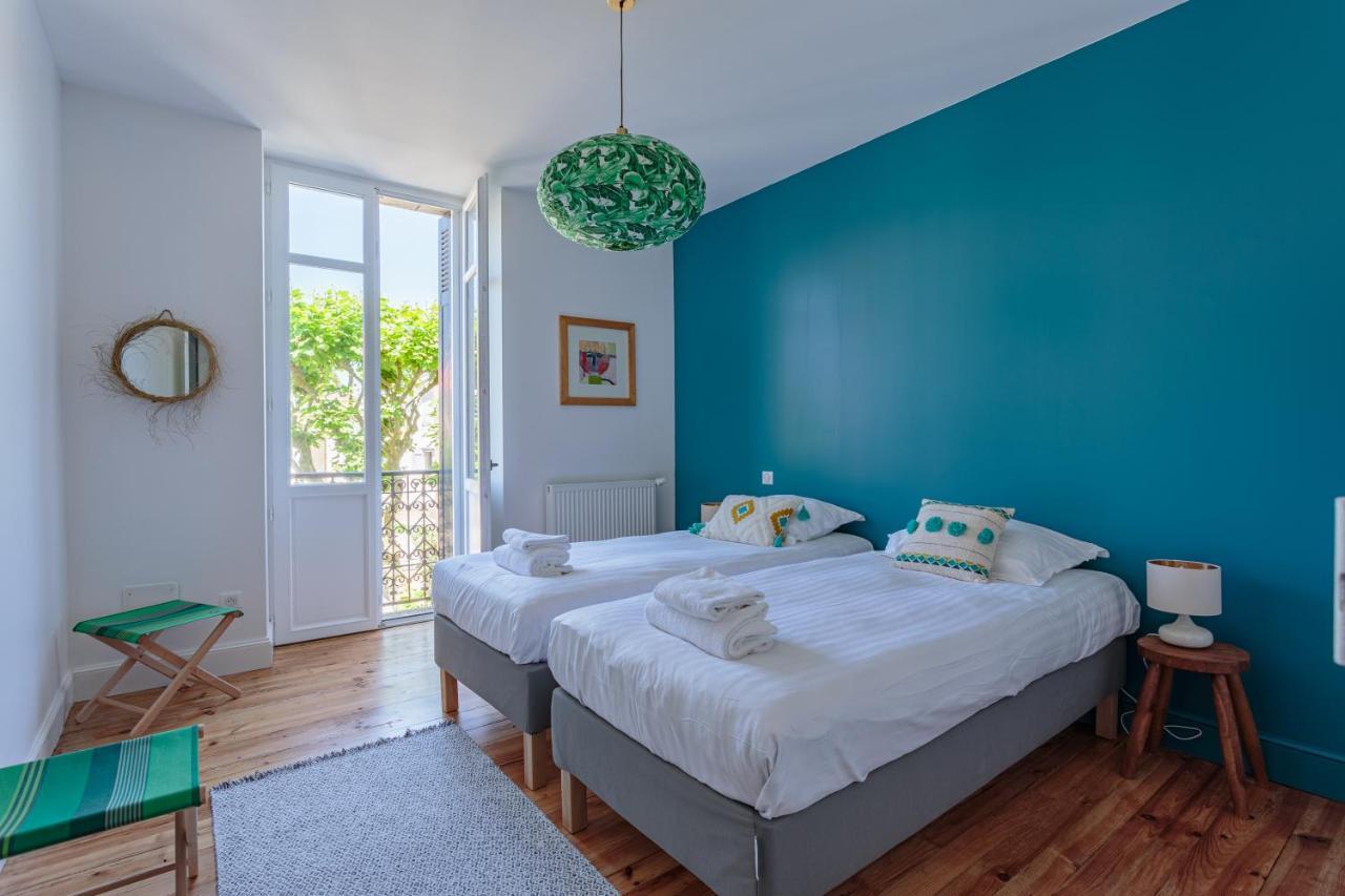 Charmant T4 Renove Centre Ville De Биариц Екстериор снимка